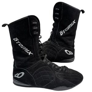 Otomix Super High Pro Boxer Posing Shoe Mens 12 Black Weightlifting Bodybuilding